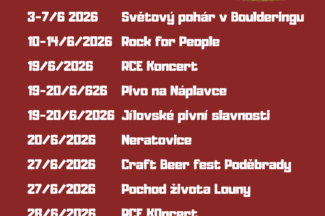 Pivovar Hák na 40+ festivalech - červen